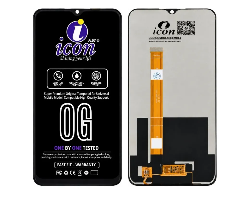 Oppo A(16) icon LCD Unit (BLACK)