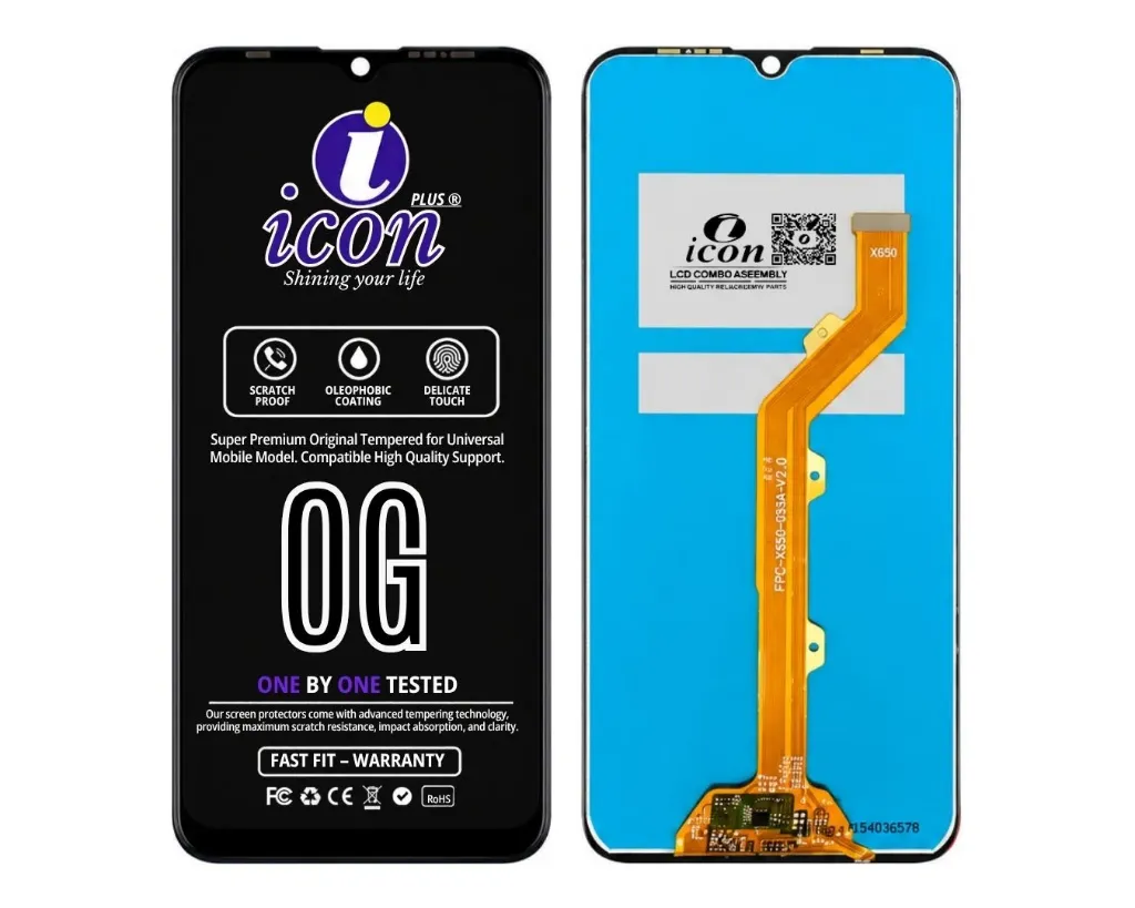 infinix Hot (8) X(650) icon LCD Unit (BLACK)