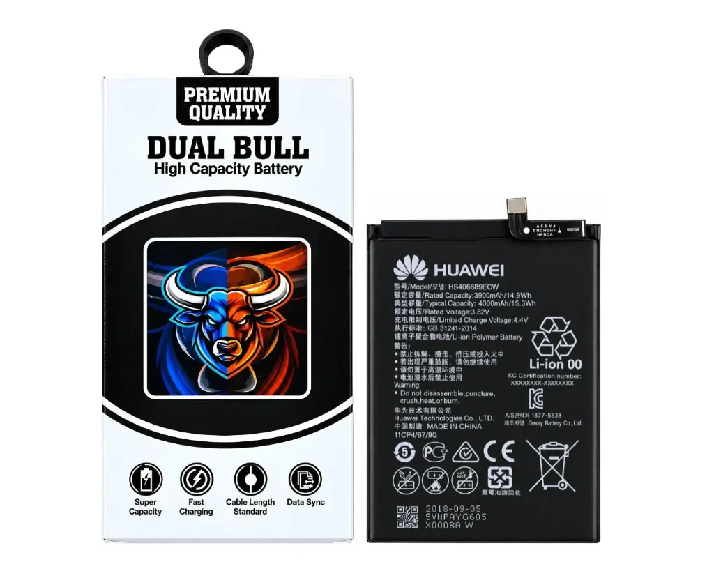 [BTHUY7PM(19)-14] Huawei Y(7) Prime (2019) Battery Top Star (HB406689ECW)