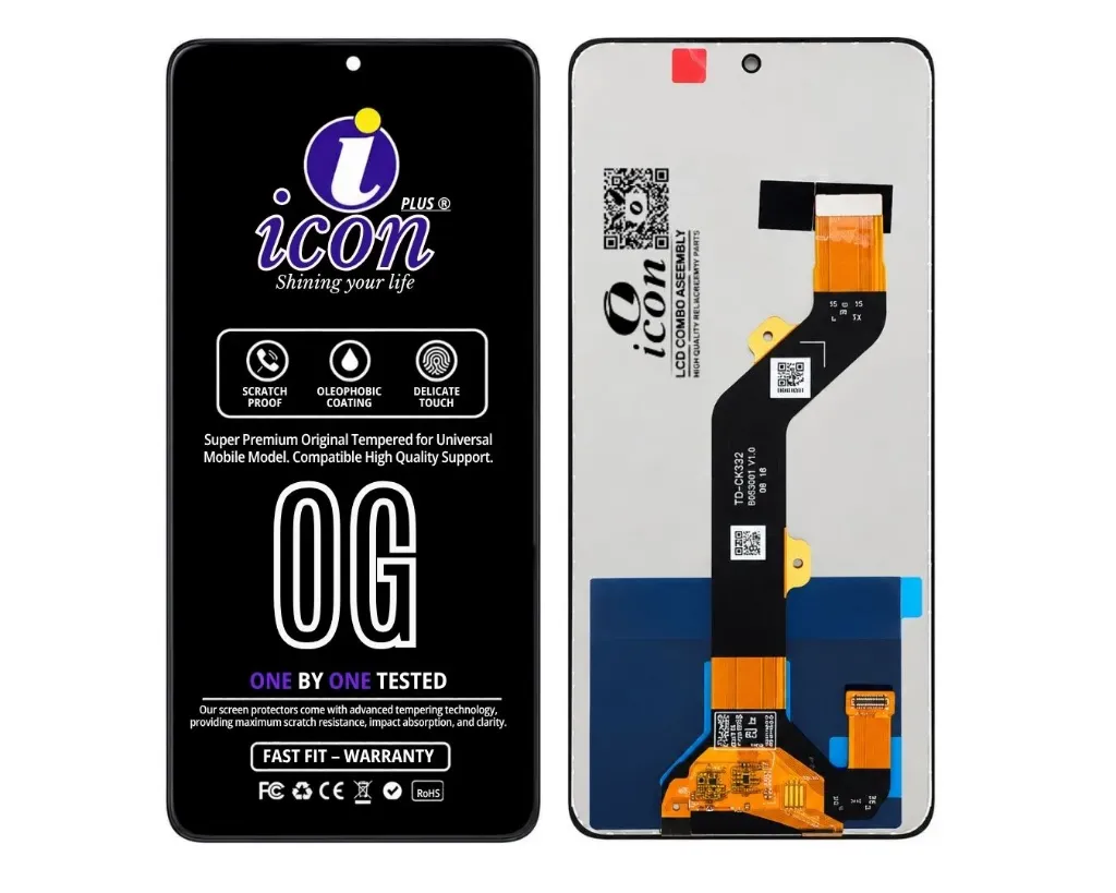 infinix Hot (12) X(6817) icon LCD Unit (BLACK)