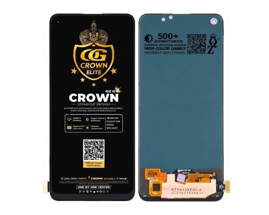 [OGSOF19PRF4W-10-2] Oppo F(19) Pro Fresh Full Display Without Ring Crown OGS Unit (BLACK)