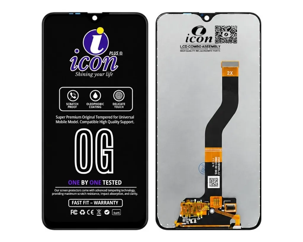Samsung A(10)S icon LCD Unit (BLACK)