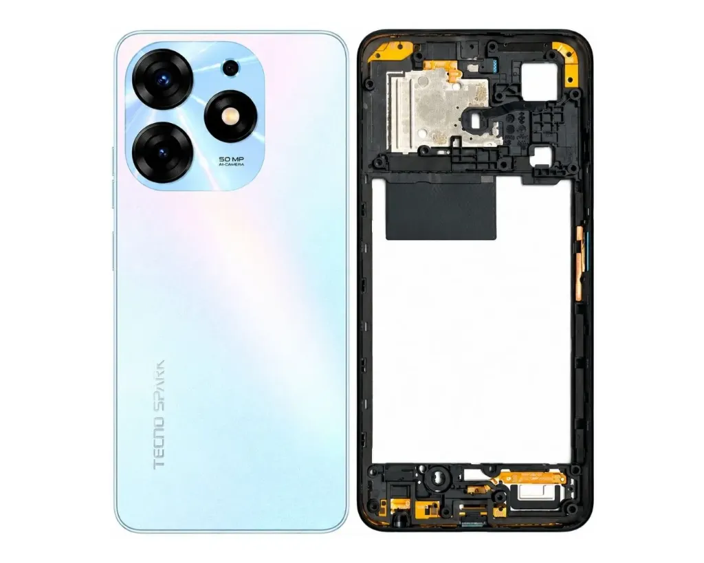 [HS8TESPR10PR-3-1] Tecno Spark (10) Pro Middle Ring (WHITE)
