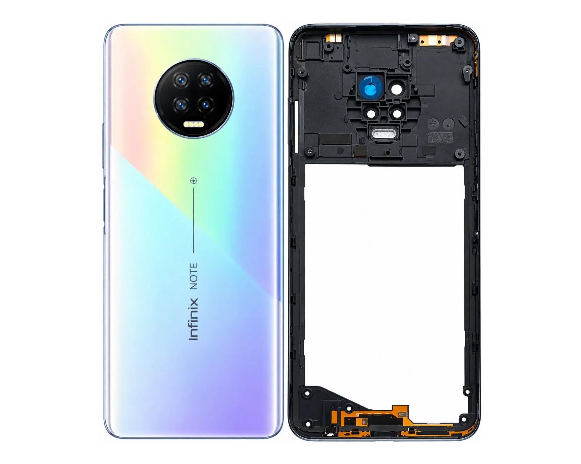 [HS8iNNT7-3-1] infinix Note (7) X(690) Middle Ring (WHITE)