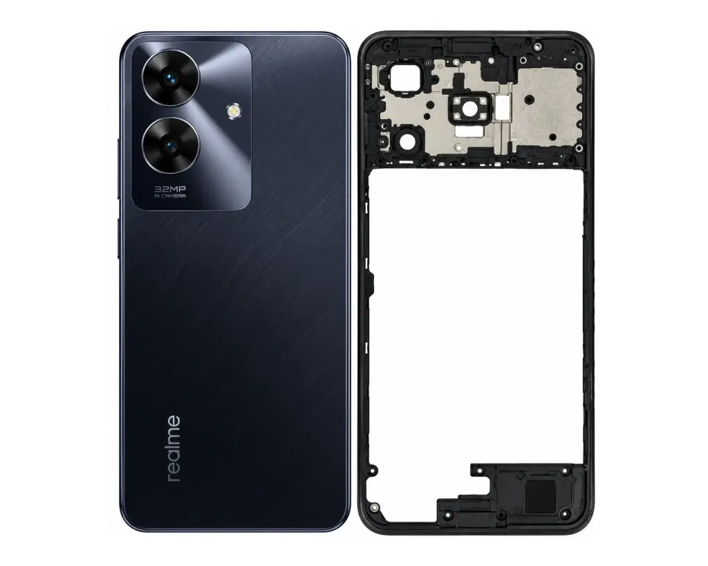 [HS8RENT60-3-2] Realme Note (60) Middle Ring (BLACK)