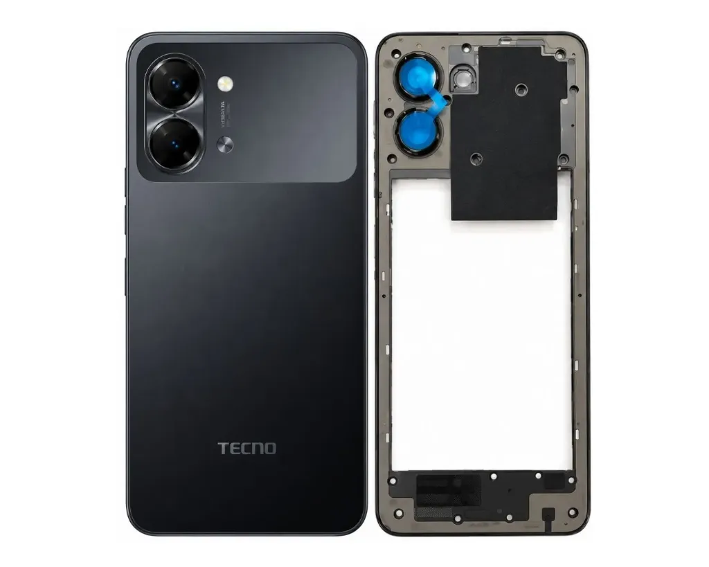 [HS8TESPRGO3-3-2] Tecno Spark Go (3) Middle Ring (BLACK)