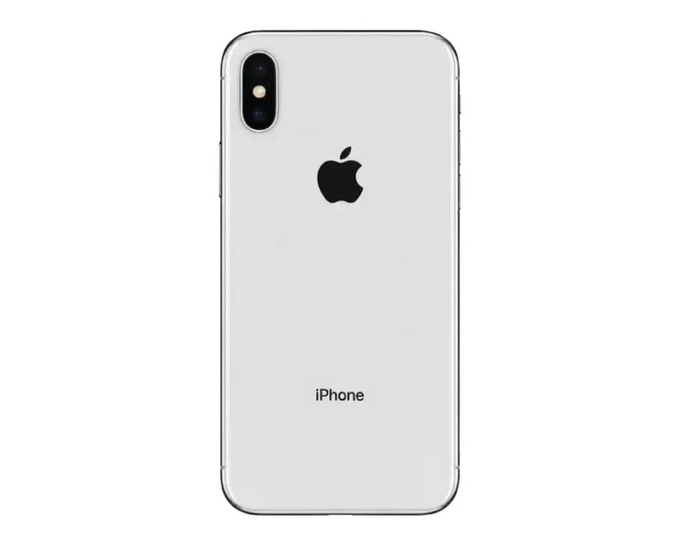 [HS9iPXSMX-3-1] iPhone (XS) Max Only Back (WHITE)