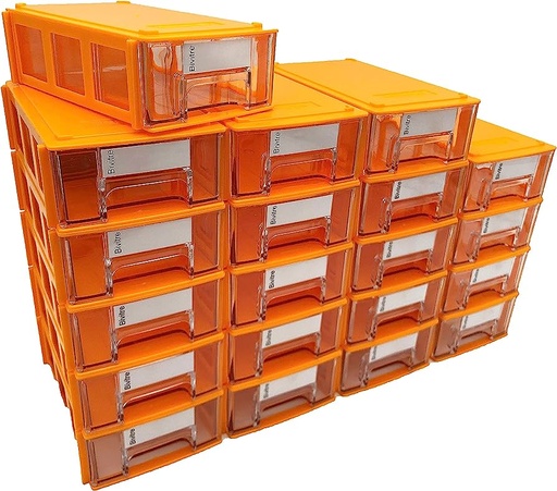 [PARTSBOX-2] Stackable Storage Drawers Set