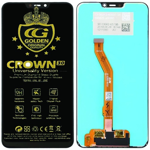[UTViY81-1-3] Vivo Y(81) Crown Unit (BLACK) 