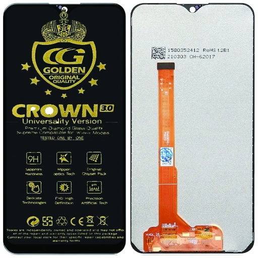 [UTViY91-1-3] Vivo Y(91) Crown Unit (BLACK) 