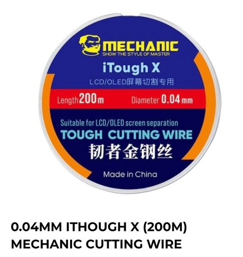 Glass Wire Mechanic (200) Meter 