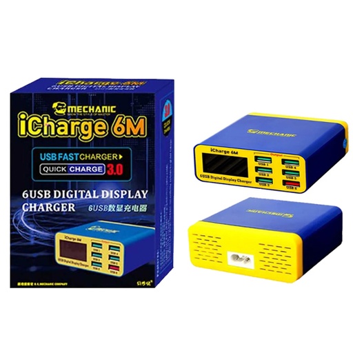 [CHDKC6AM-1] Digital Charger Koocu KC(326) (6) Port 