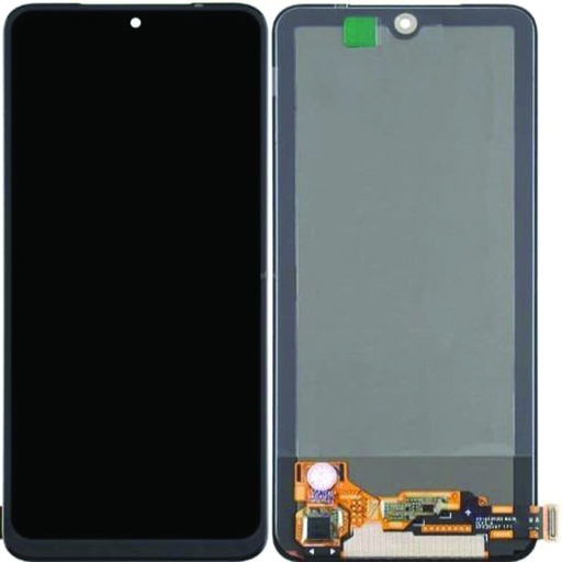 [UTMiNT10-3-2] Redmi Note (10)  Led  Original Shade Full Display With Ring Unit (BLACK) 