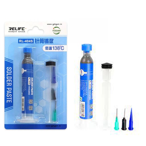[PSTSORL404S-1] Soldering Paste RELIFE (138°C)