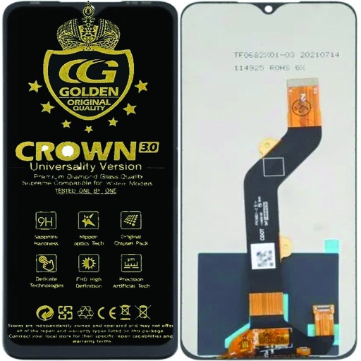 [UTiNX688-1-3] infinix Hot (10) Play X(688) Crown Unit (BLACK) 