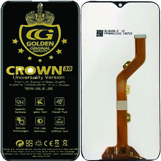[UTiNX627-1-3] Infinix Smart (3) Plus X(627) Crown Unit (BLACK) 