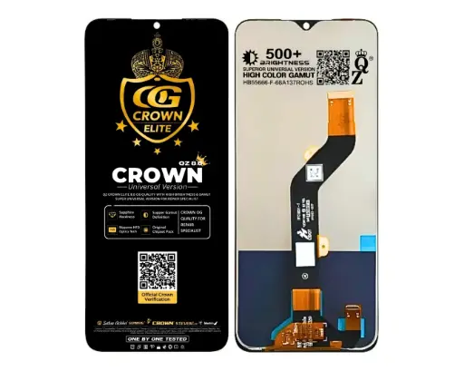 [UTCiNX680-10-2] infinix Hot (9) Play X(680) Crown LCD Unit (BLACK) 