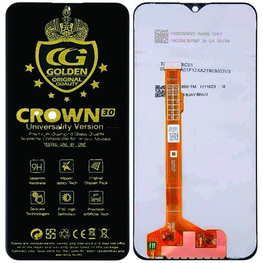 [UTViY15-1-3] Vivo Y(15) Crown Unit (BLACK) 