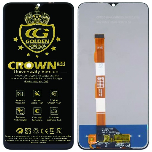 [UTViY21-1-3] Vivo Y(21) Crown Unit (BLACK) 