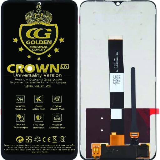 [UTMi9C-1-3] Redmi (9)C Crown Unit (BLACK) 