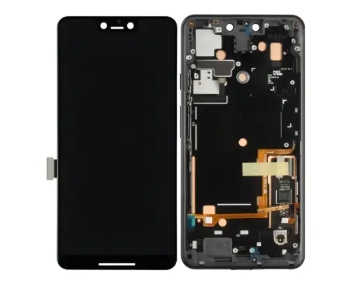 [UTE2GP3XLF4R-1-2] Google Pixel (3)XL iC Fresh Full Display With Ring LED Unit (BLACK)