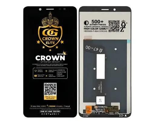 [UTCMiNT5PR-10-2] Redmi Note (5) Pro Crown LCD Unit (BLACK) 