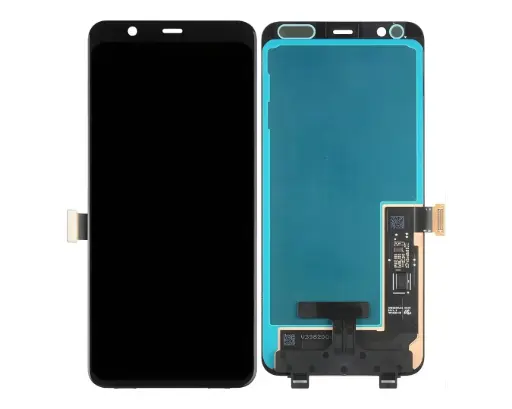 [UTE2GP4F4R-1-2] Google Pixel (4) iC Fresh Full Display With Ring LED Unit (BLACK) 
