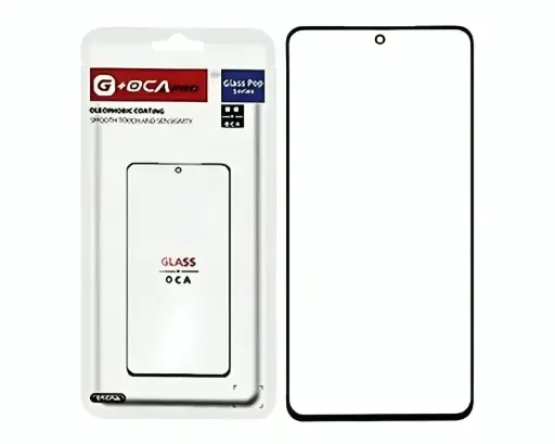 [TGTECMN30-2-2] Tecno Camon (30) OCA Glass (BLACK)