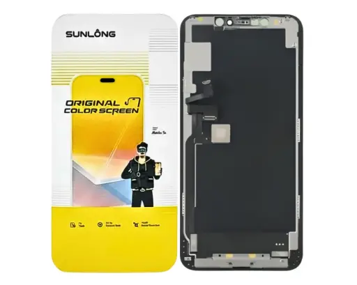 [OGSiP11PRMX-6-2] iPhone (11) Pro Max Sunlong OGS Unit (BLACK)