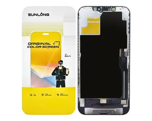 [OGSiP12PRMX-6-2] iPhone (12) Pro Max Sunlong OGS Unit (BLACK)