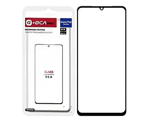 [TGViY04-2-2] Vivo Y(04) OCA Glass (BLACK)