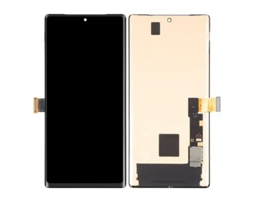 [UTE2GP6PRF4R-1-2] Google Pixel (6) Pro iC Fresh Full Display With Ring LED Unit (BLACK)