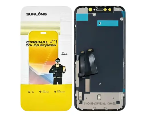 [UTCiPXR-6-2] iPhone (XR) Sunlong LCD Unit (BLACK)