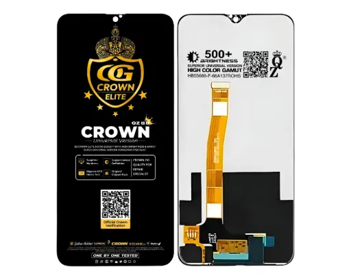 [UTCRE5PR-10-2] Realme (5) Pro Crown LCD Unit (BLACK)